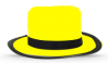 Chapeau jaune